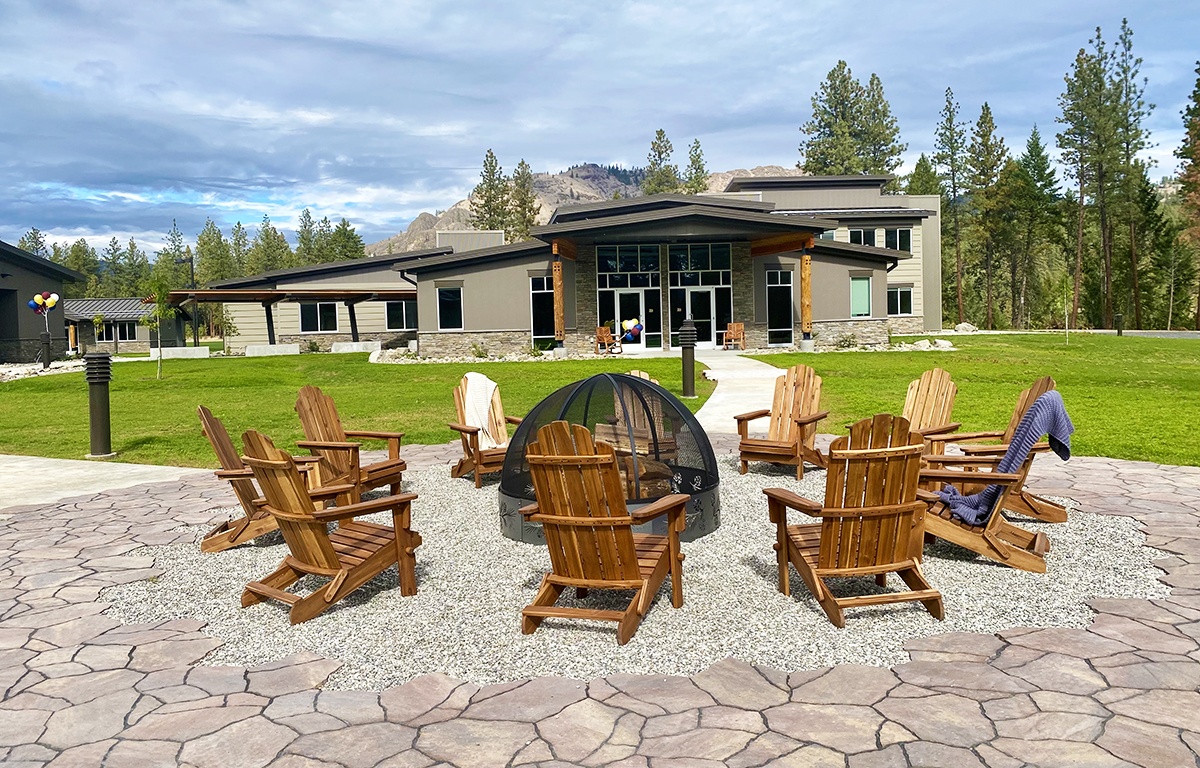 San Poil Treatment Center Grounds Fire Pit