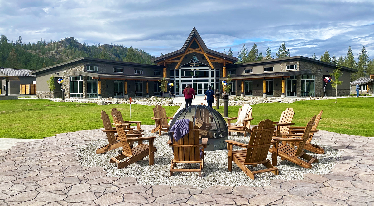 San Poil Treatment Center Grounds Fire Pit